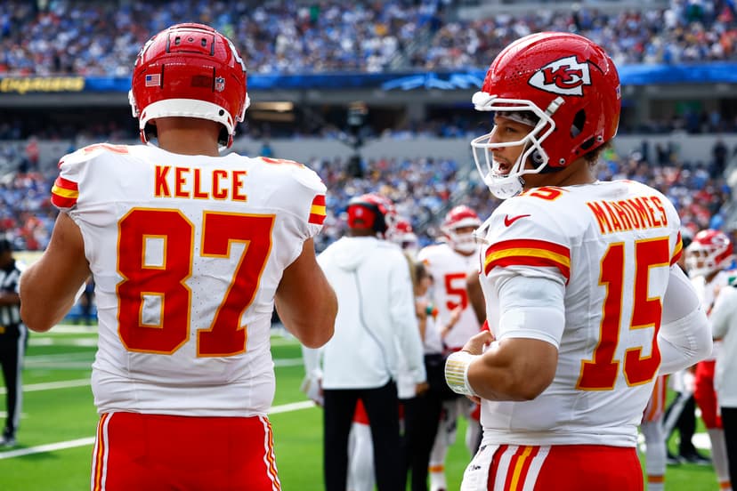 Travis Kelce and Patrick Mahomes Sued for Copyright Infringement by Sneaker Company