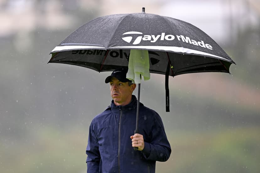 Rory McIlroy Competes at Genesis Invitational Amidst Challenging Weather