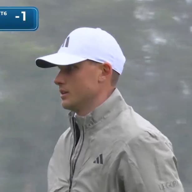 Ludvig Aberg's Relatable Reaction to Wayward Shot at Riviera