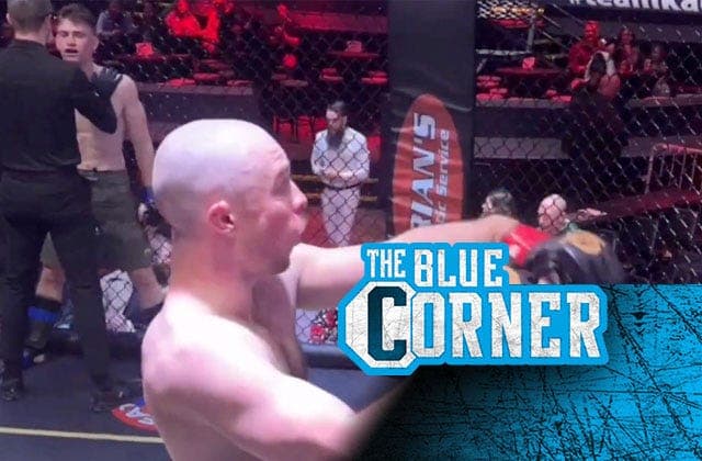 Wild video: Amateur breaks arm during TKO sequence, doesn't realize