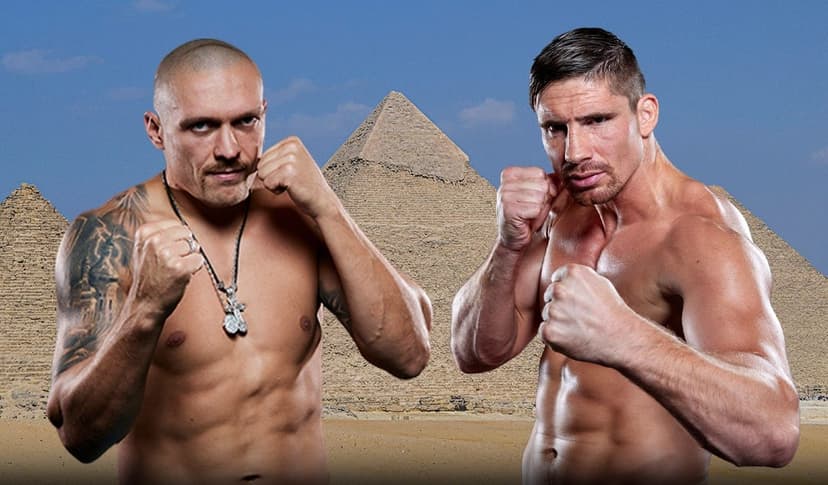 Oleksandr Usyk vs. Rico Verhoeven WBC title fight booked for May 23 at Pyramids of Giza in Egypt