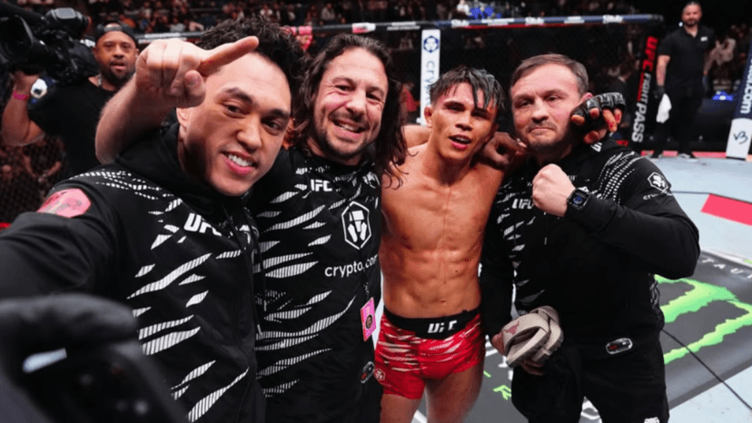 Lone'er Kavanagh thrusts himself into title picture with upset victory over Brandon Moreno at UFC Mexico