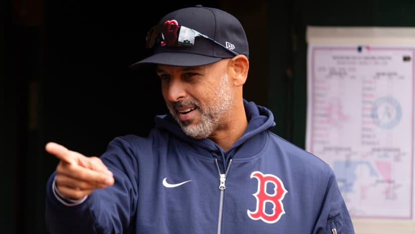 Red Sox Manager Alex Cora Lists Three 'Backup Options' for First Base