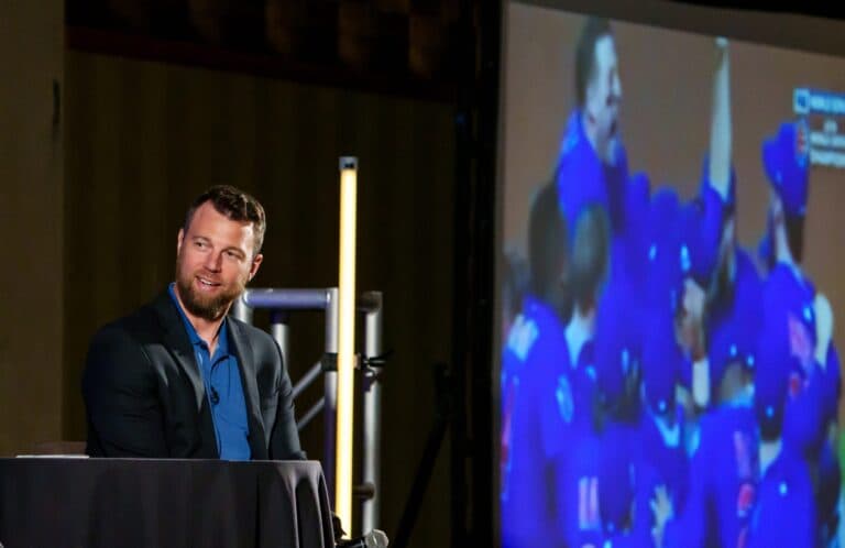 The Cubs’ 2016 World Series MVP is giving away his $50,000 prize