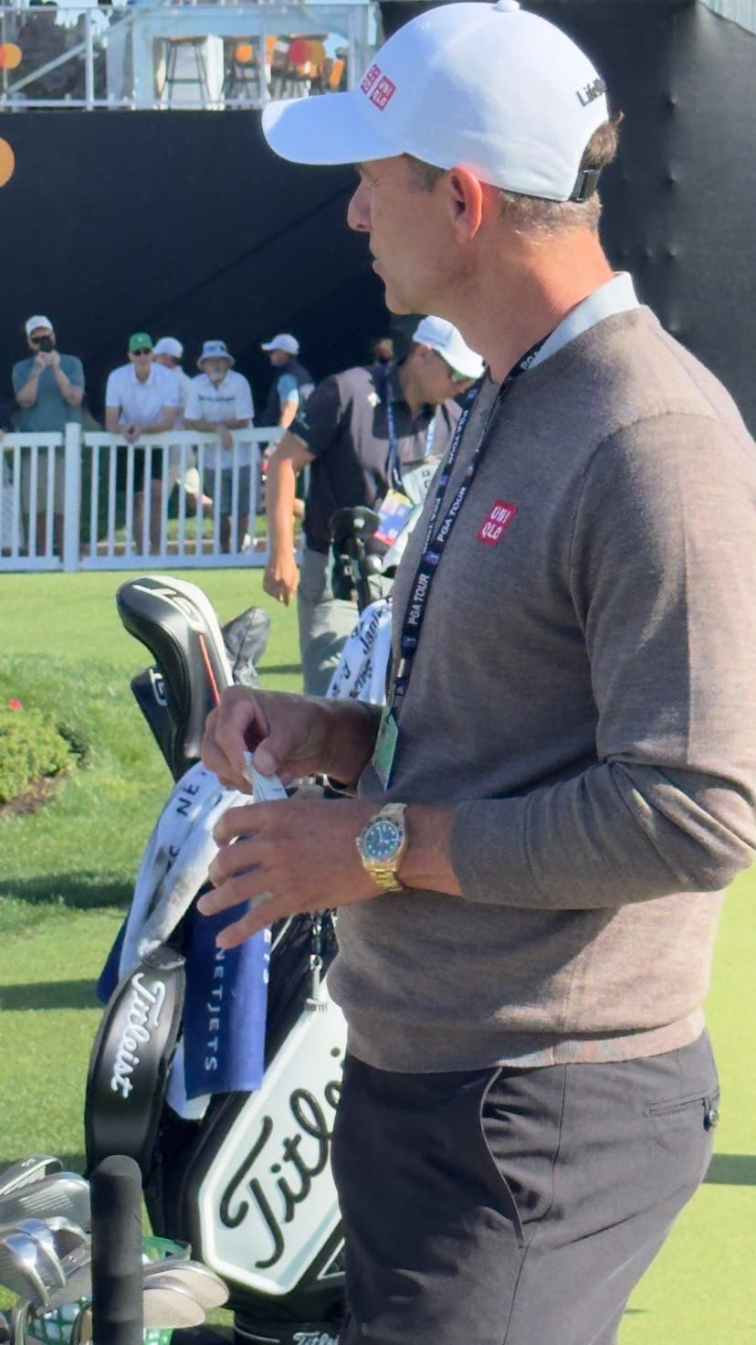 Did you see the Rolex Adam Scott showed up wearing at Bay Hill?