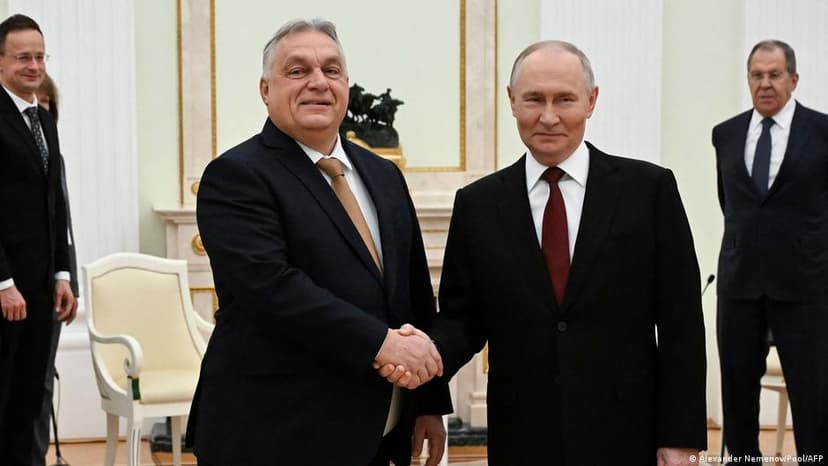 Russia working to 'tip scale' for Orban in Hungary election