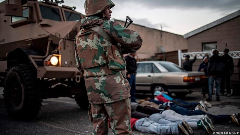South Africa Considers Military Deployment Against Organized Crime