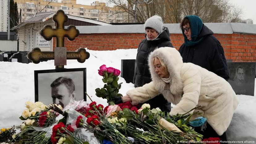 Supporters Commemorate Alexei Navalny's Death Anniversary