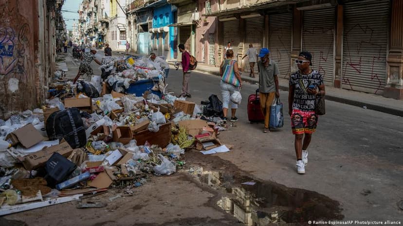Cuba: Fuel shortage creates garbage crisis