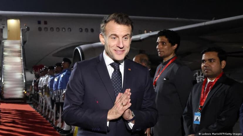France's Macron Visits India to Strengthen Rafale Deal and AI Ties