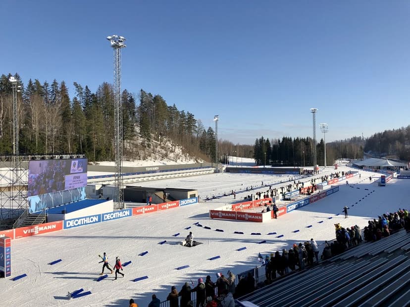 LIVE: Three Latvian biathletes start in the sprint at the World Cup stage in Otepää
