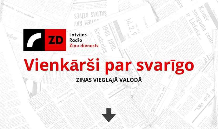 Latvian News in Easy Language