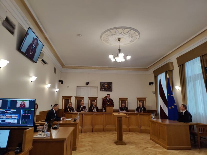 Latvian Constitutional Court reviews case on minority language use in public media