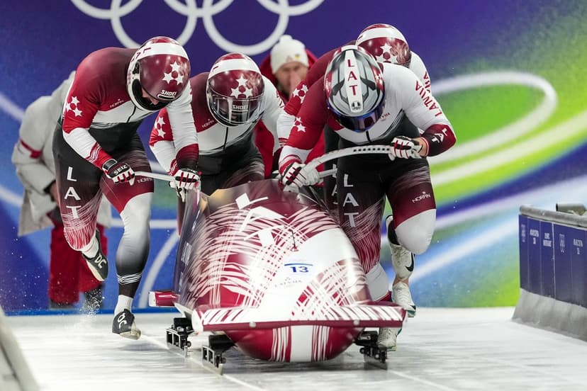 TIEŠRAIDE: Bobsleja pilota Kalendas kvartets pēdējā braucienā centīsies noturēties labāko desmitniekā

