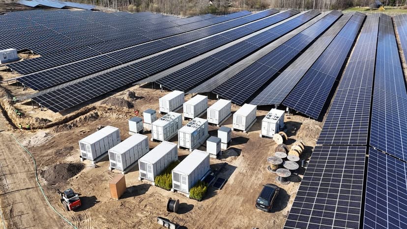 kWp 1 Invests 14 Million Euros in Hybrid Solar and Battery Parks in Latvia