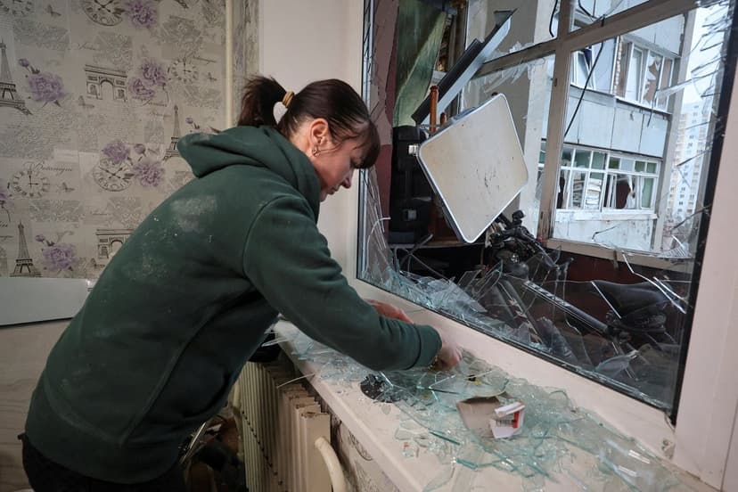 Russia Launches Combined Missile and Drone Attack on Ukrainian Cities