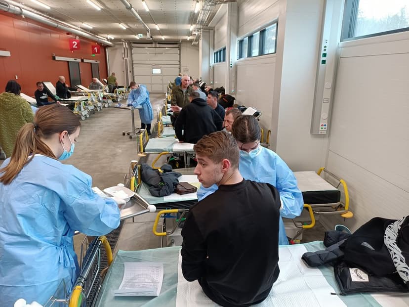 Riga Hospital Receives Wounded Ukrainian Soldiers for Rehabilitation