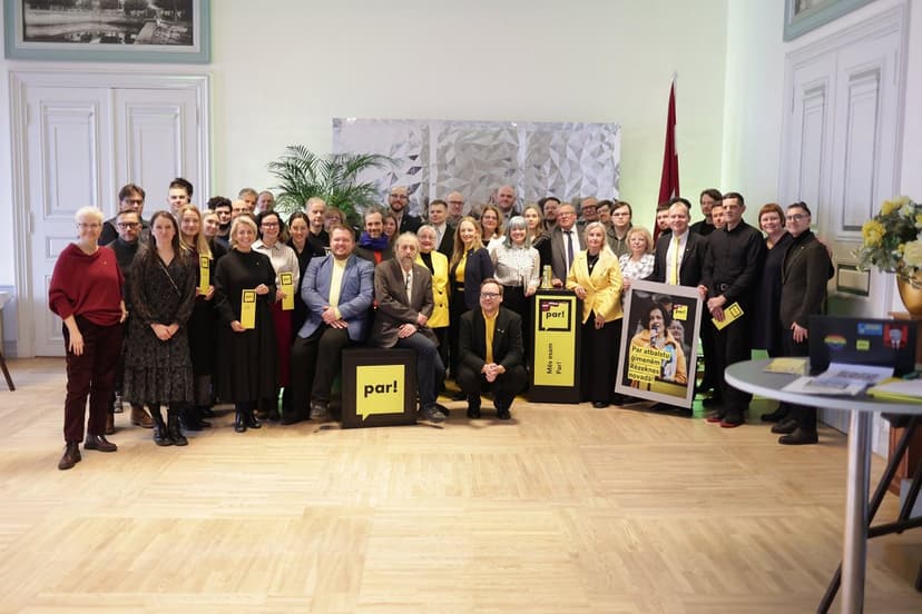 Latvian Political Party "Kustība Par!" to Participate in Saeima Elections