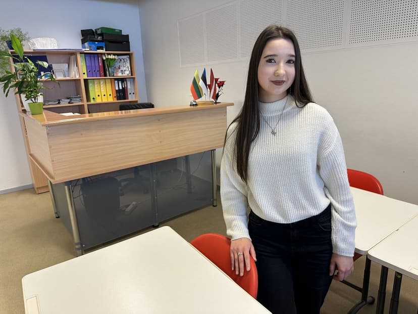 Ukrainian Refugee Jaroslava Trotskovetsa Adapts to Life in Latvia After Fleeing War