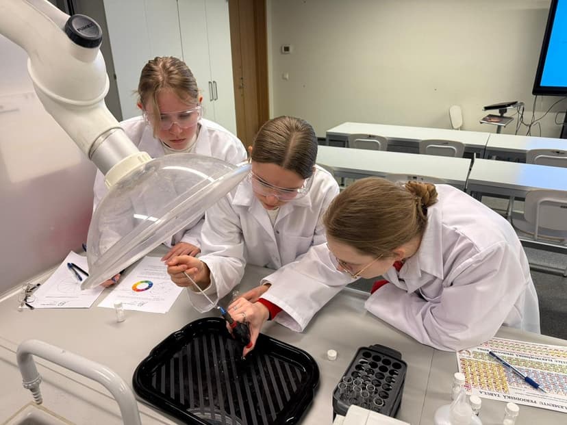 Latvian Students Compete in Chemistry Olympiad