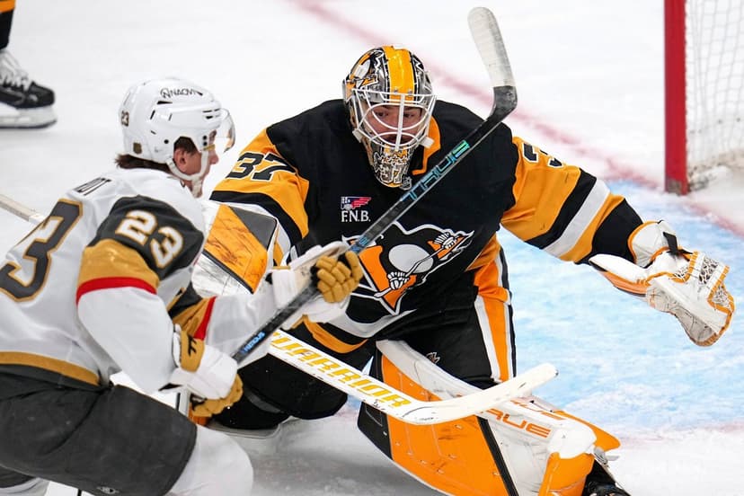 Šilovs remains unbeaten in "Penguins" goal for the second time in his career in an NHL game