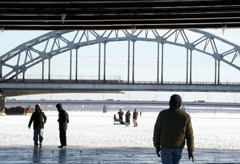 Riga Imposes Ice Ban on Water Bodies Due to Unsafe Conditions