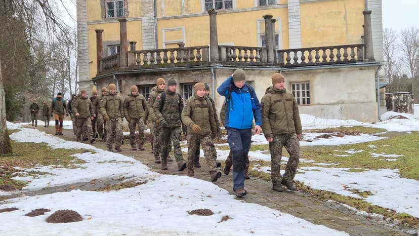 Latvian Freedom Path Commemorated with 'Oskars Kalpaks' Hike