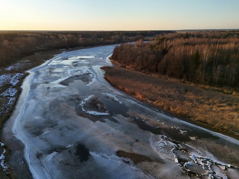 Water Levels Rise in Latvian Rivers Due to Flooding