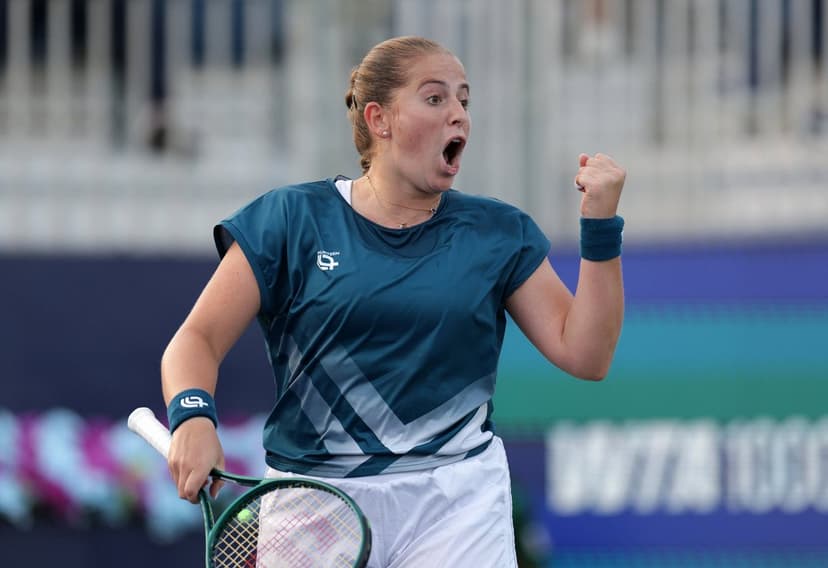 Ostapenko starts with a victory in the grand 1000-point tennis tournament in Indian Wells