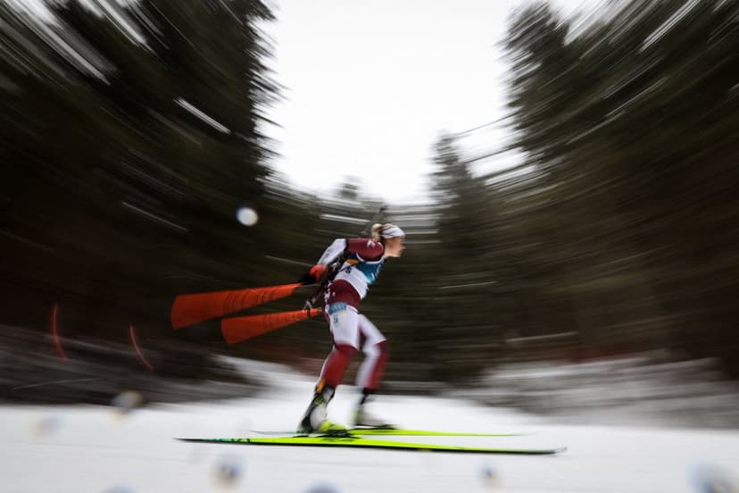 LIVE: Latvian women's biathlon quartet will compete for points in the nation's standings in the team relay