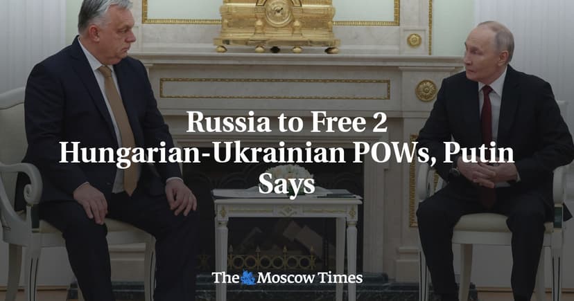 Putin to Meet With Hungarian FM to Discuss Druzhba Oil Pipeline