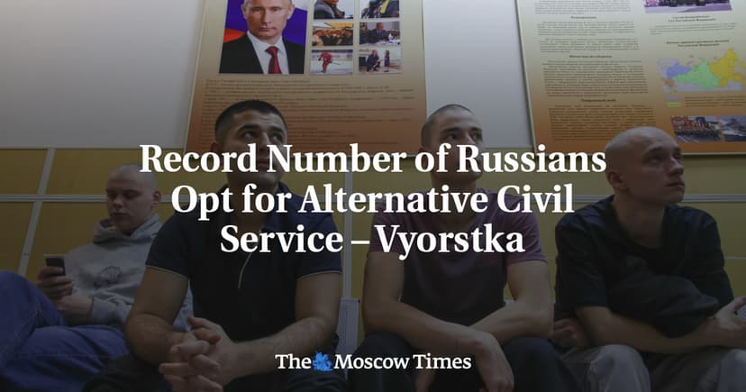 Record Number of Russians Choose Alternative Civil Service
