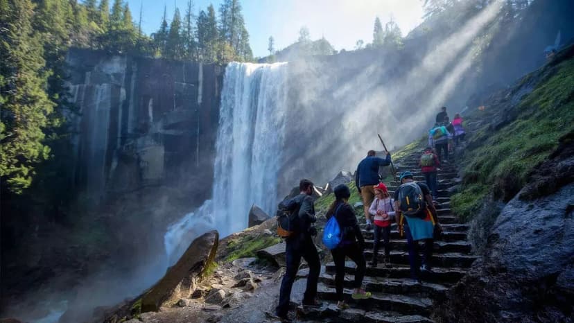 Yosemite’s ‘firefall’: This California waterfall turns into molten lava for a few minutes in February