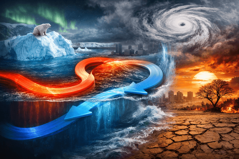 Scientists Warn of Gulf Stream Collapse and Global Disruption