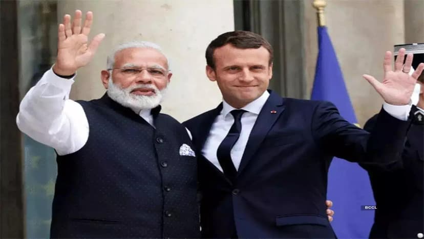PM Modi to Host French President Macron in Mumbai