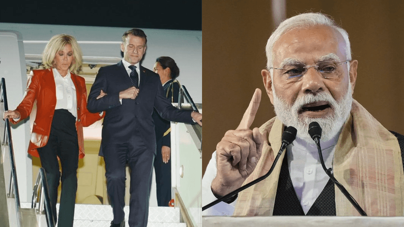 French President Macron Meets PM Modi in Mumbai to Strengthen India-France Ties