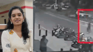 Bengaluru bank employee dies after being hit by speeding bike; CCTV footage emerges