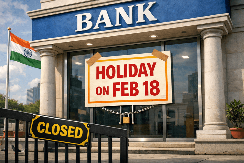 Indian Banks Closed on February 18 for State Holidays