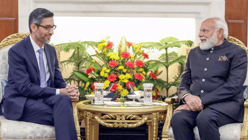 PM Modi Meets Google CEO Sundar Pichai at India AI Impact Summit