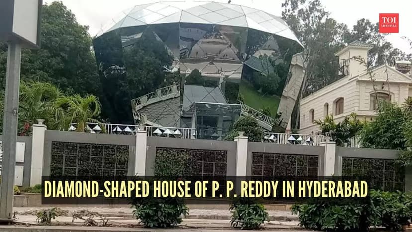 Diamond-Shaped House in Hyderabad Becomes Luxury Real Estate Legacy