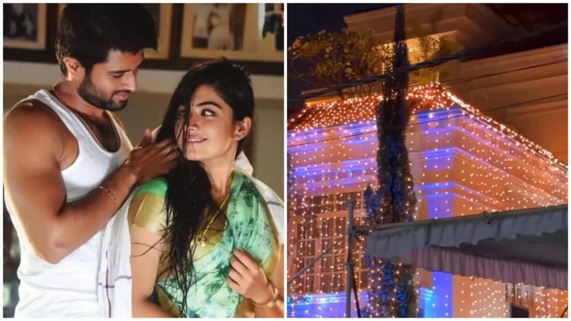 Vijay Deverakonda and Rashmika Mandanna Wedding Rumors Spark After Home Lights Up