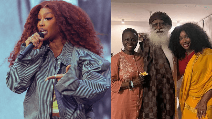 SZA's Viral Mahashivratri Moment at Isha Yoga Center