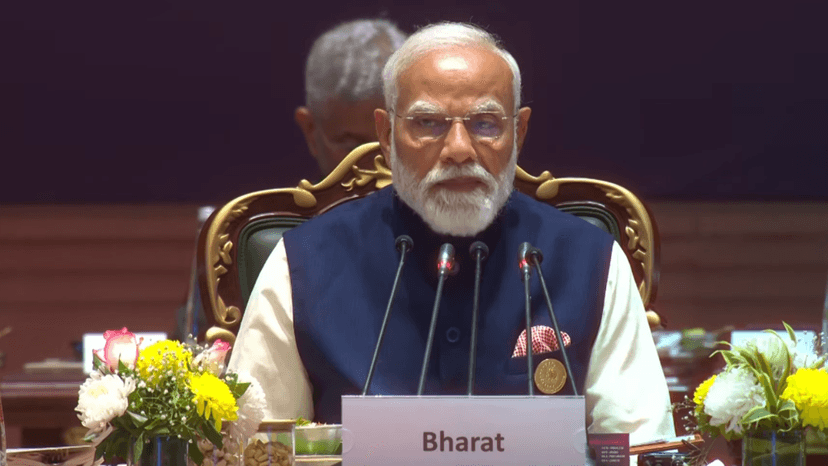PM Modi's 'Bharat' Message at AI Summit