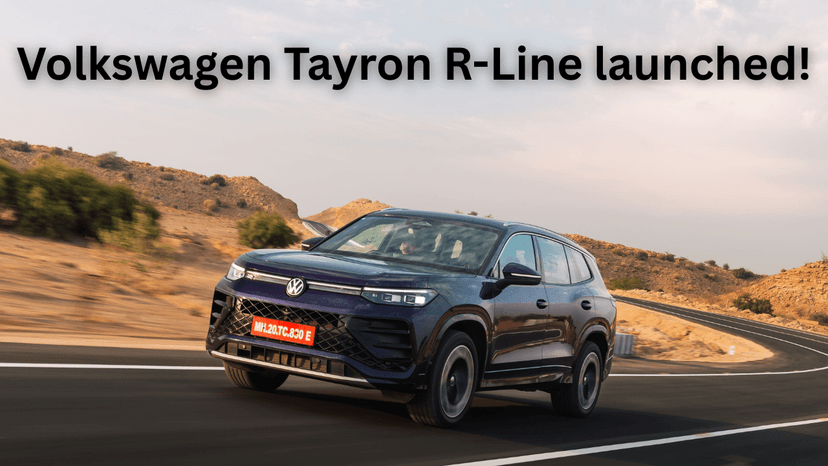 Volkswagen Tayron R-Line Launched with Advanced Features