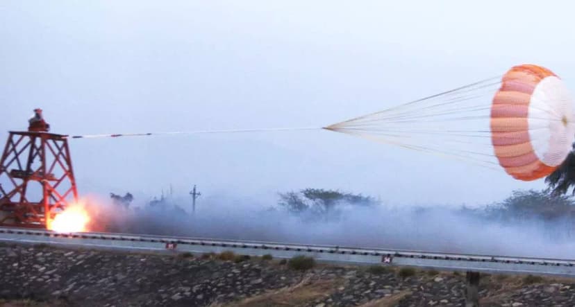 DRDO conducts successful qualification test for Gaganyaan drogue parachute