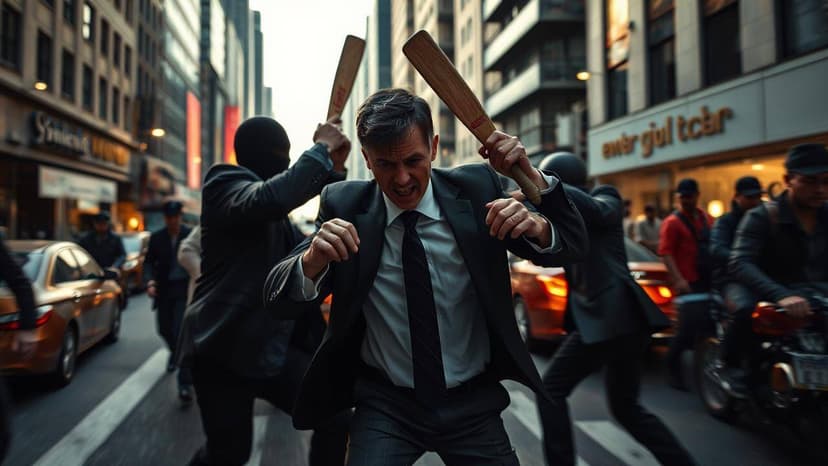 HR Executive Attacked with Bats in Gurgaon Road Rage Incident