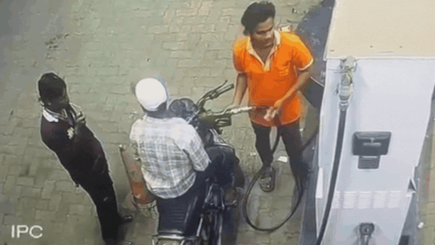Man Sets Petrol Pump Ablaze After Being Told Not to Smoke