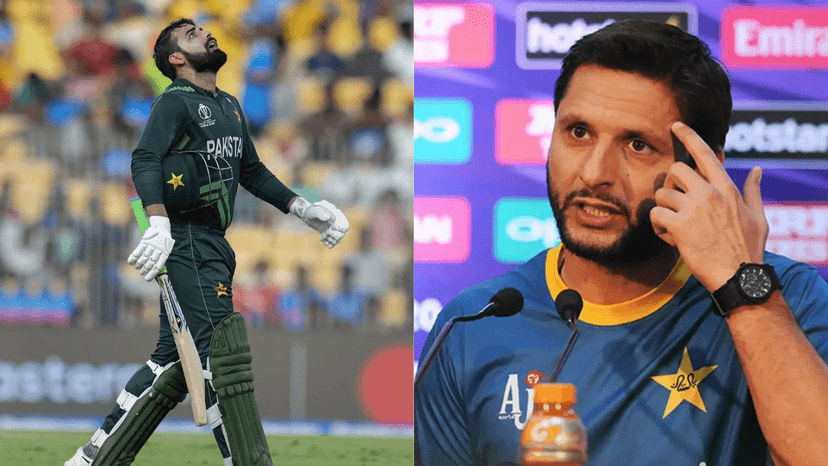 Shahid Afridi Challenges Shadab Khan Over 'India World Cup' Comment