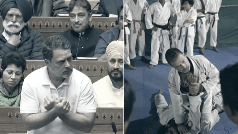 Rahul Gandhi Attacks Centre Using Jiu-Jitsu Analogy