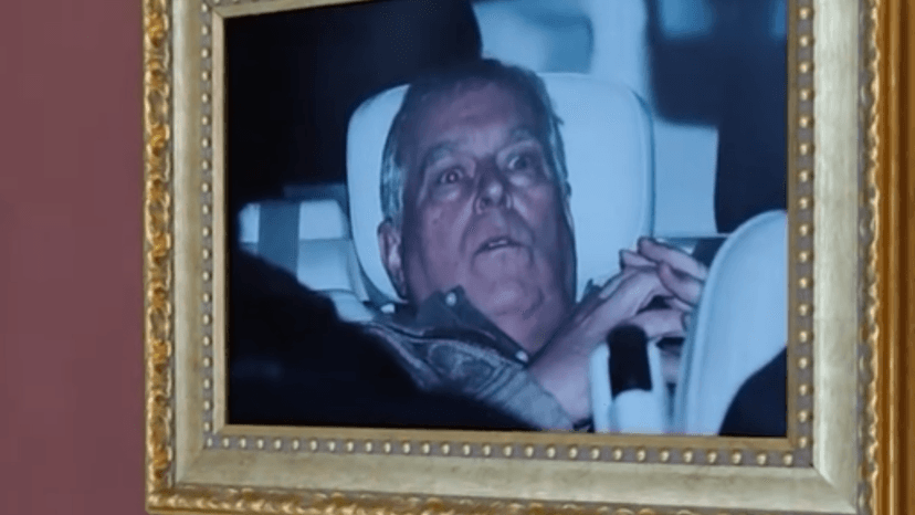 Activist Stunt at Louvre Featuring Prince Andrew